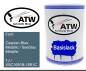 Preview: Ford, Caspian Blue Metallic / Seeblau Metallic, 1J / XSC1691B-1691C: 500ml Lackdose, von ATW Autoteile West.